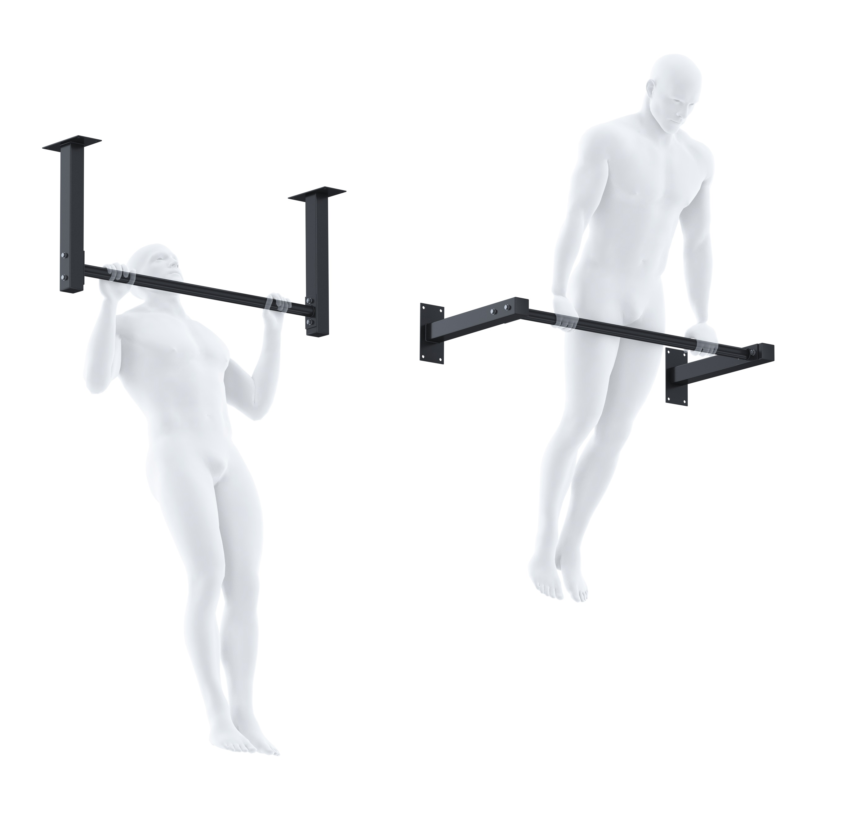 H6 Klatka treningowa POWER RACK atlas crossfit BLACK