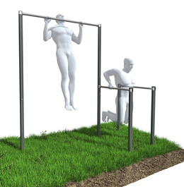 Zahradní zábradlí street workout ZO3-60