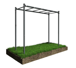 Zahradní set tyč, zábradlí, žebřík , STREET workout ZO9-60